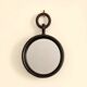 Industrial mirror in wrought iron