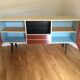 Enfilade vintage bois et formica