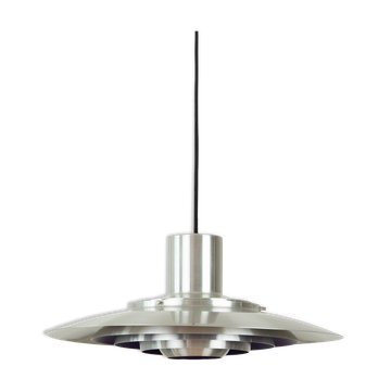 Lampe suspendue vintage danoise P376 par Fabricius et Kastholm. Nordisk Solar,