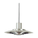 Vintage Danish pendant lamp P376 by Fabricius and Kastholm. Nordisk Solar,