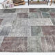 8x11 Handmade Wool Vintage Rug 354x251Cm