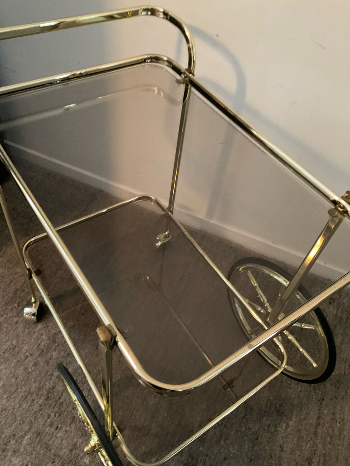 Vintage golden service from the 70s