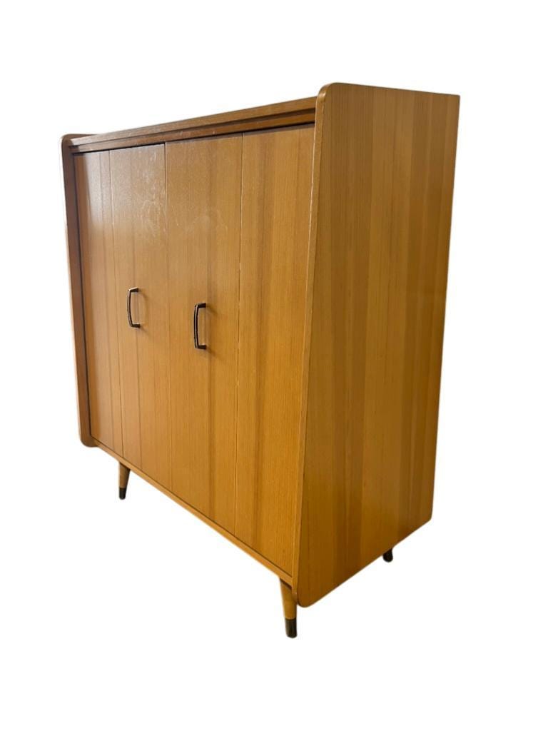 Vintage shoe cabinet / wooden cabinet