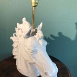 Ceramic lamp horse head 70s