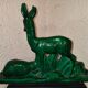Family of antelopes Faience de Saint Clement by Charles Lemanceau