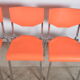 Vintage orange chairs