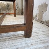 Rustic farmhouse table, solid oak, 2m