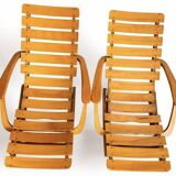 Pair of armchairs from the French brand Clairitex