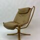 Falcon leather armchair by Sigurd Ressel for Vatne Møbler 1970s