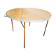 Round camping table