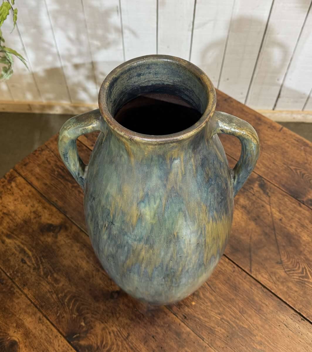 Large stoneware vase signed Léon Lempereur, work from the 1950s.