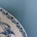 Assiette plate Gien Capucines Terre de fer