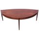 Johannes Andersen rosewood table by Trensum