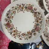 4 Johnson Bross dessert plates