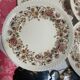 4 Johnson Bross dessert plates