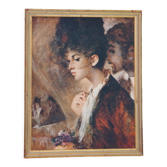 Gilded painting