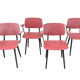 Lot de 4 chaises modèle Revolt de Friso Kramer