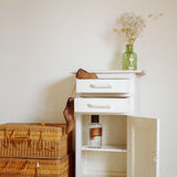 Small antique furniture, wooden clothing