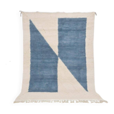 Tapis en laine pure artisanale marocaine taille 150 x 250 cm