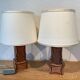 2 Handmade Ceramic Bedside Lamps Italy Unique Piece Studio D