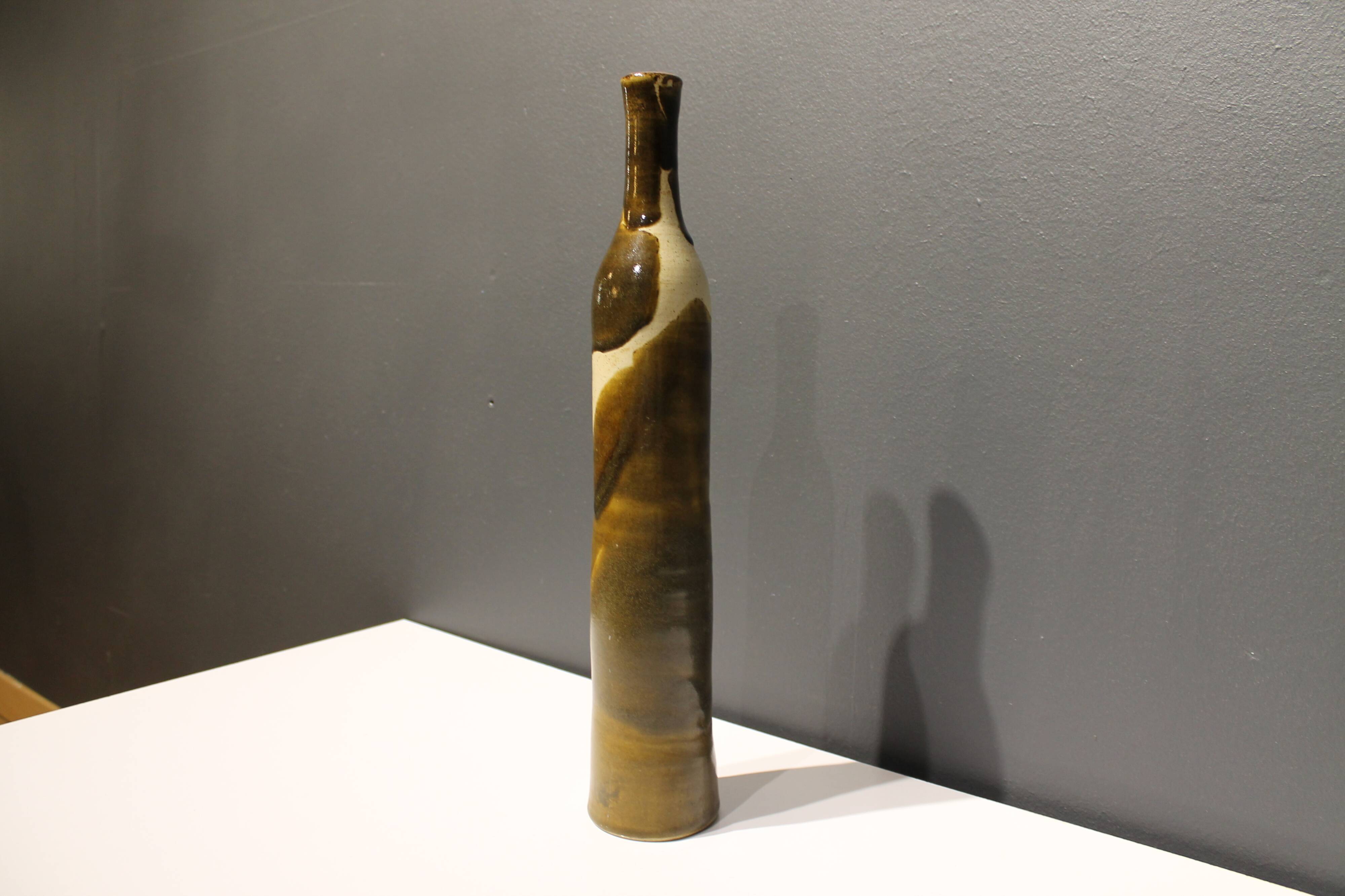 Grand vase bouteille Roland Zobel, Atelier Les Cyclades