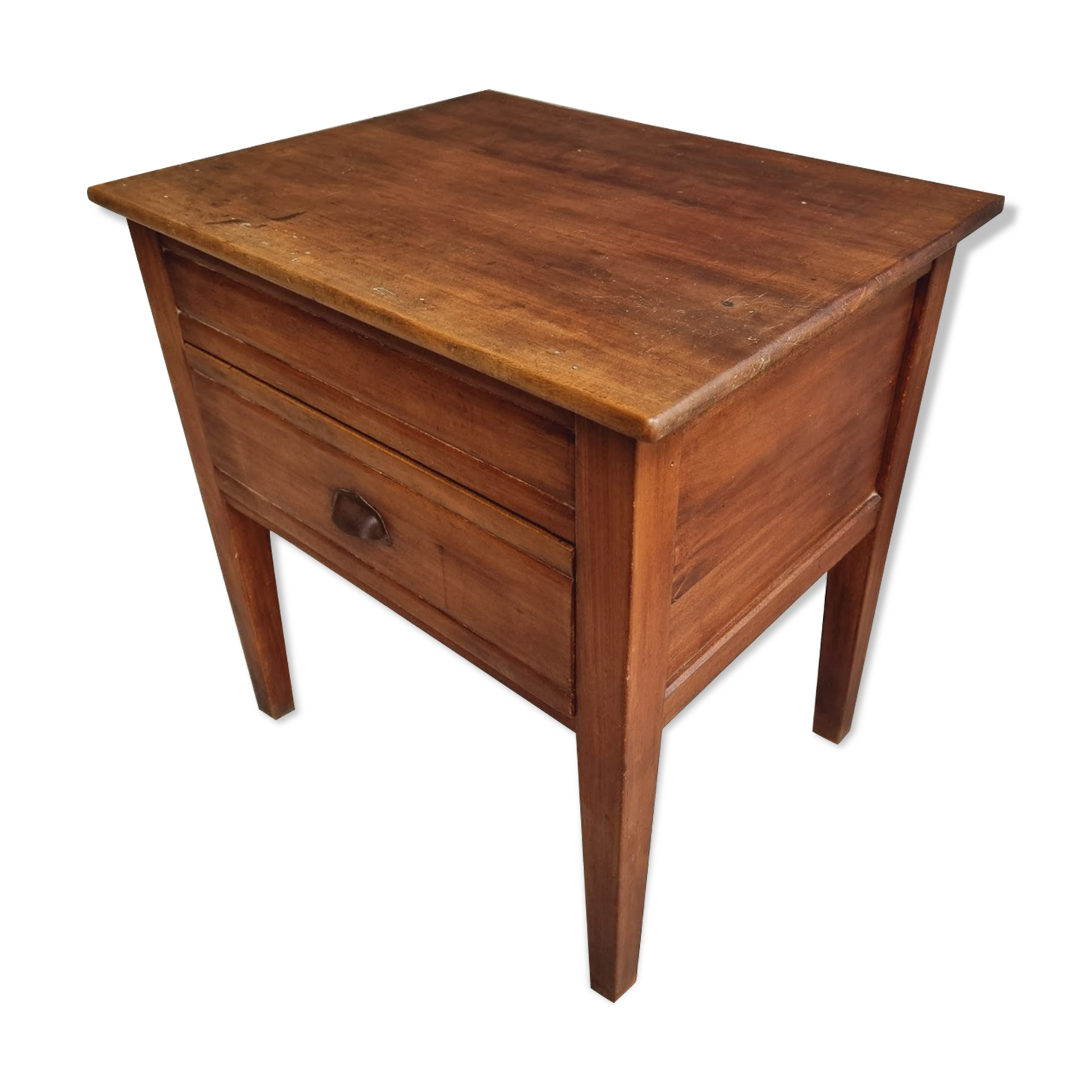 Antique work table side table or kitchen island