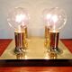 Tubular ceiling light in brass, Cosack Leuchten, 1970