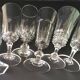 6 flûtes à champagne dissemblables