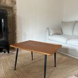 Coffee table with compass legs