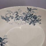 Old dish/ Terre De Fer basin Choisy-le-Roi E. Bourgeois