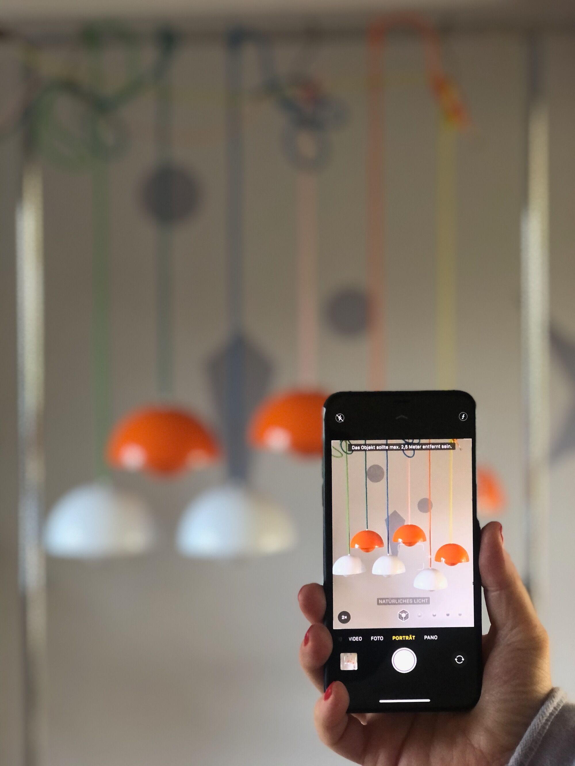 Verner Panton flowerpot pendant lamp by Louis Poulsen, Denmark