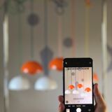 Verner Panton flowerpot pendant lamp by Louis Poulsen, Denmark