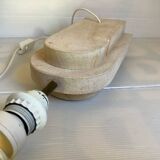 Travertine lamp