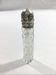 Crystal and silver salt bottle