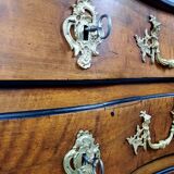 Chest of drawers crossbow louis XV in walnut XVIII th around 1750