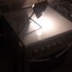 Lampe pinocchio busquet rouge designer hollandais A. Busquet