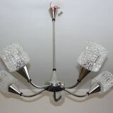 Brass chandelier, Modern 1970s