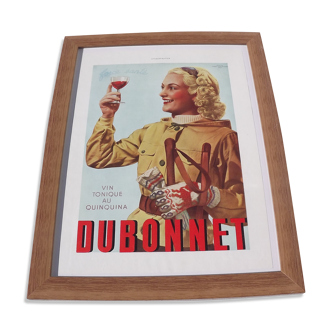 Advertising poster dubonnet 1929