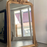 Nineteenth century pediment mirror