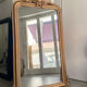 Nineteenth century pediment mirror