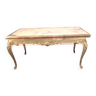Coffee table in marble and bronze Louis XV style