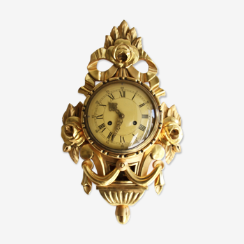 Horloge vintage rococo années 1960