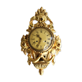 Horloge vintage rococo années 1960