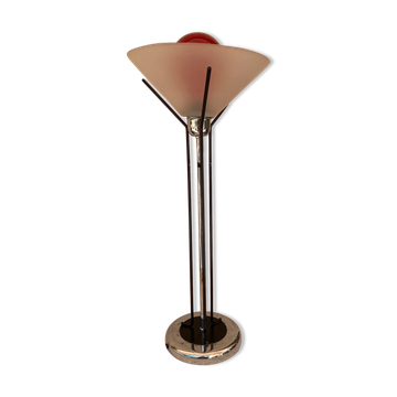 Glass cut design lamp
