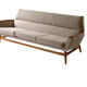 Canapé scandinave 3 places, Norvège des années 1970