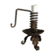 Ancient metal candlestick