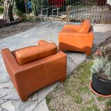 Pair of De Sede DS17 Armchairs