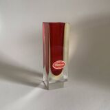 Vase by F. Poli for Murano, Italy, 1970s