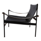 Tecta D99 leather lounge chair by Hans Könecke