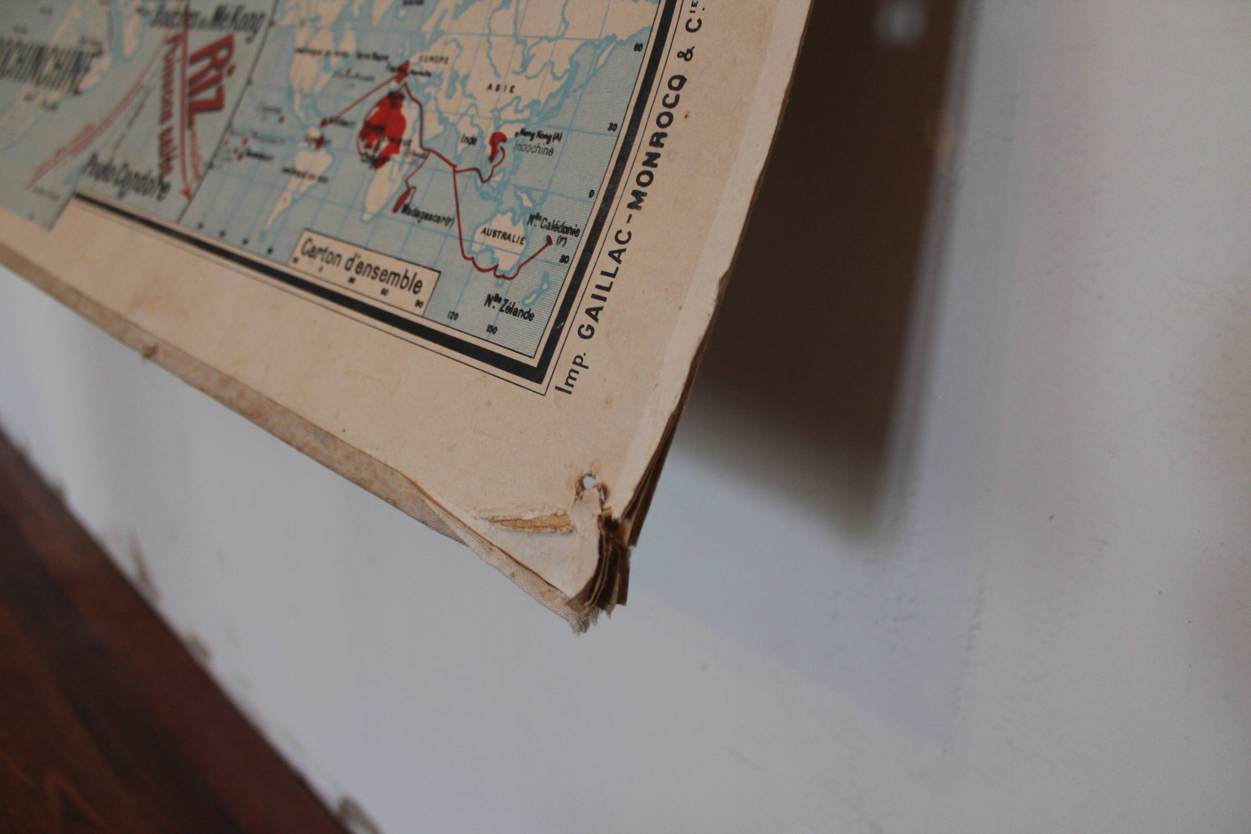 Old school map - Vidal Lablache No.36 bis